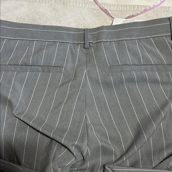 ASOS Design Gray Striped Trousers - Picture 4 of 5